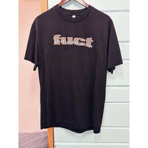 Fuct Question Authority t shirt Large, Black